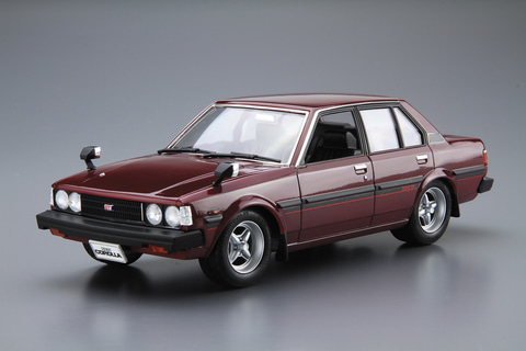 アオシマ、「1/24 トヨタ E71/70 カローラセダン GT/DX 