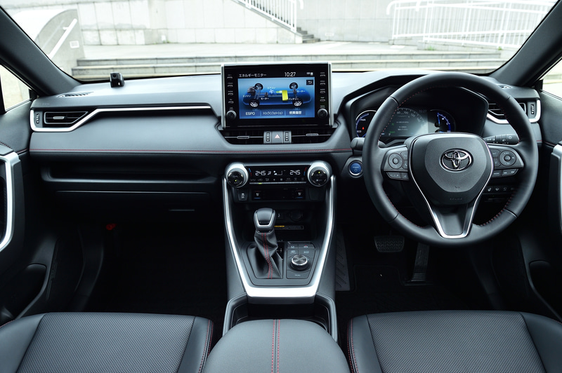 RAV4 PHVの内装