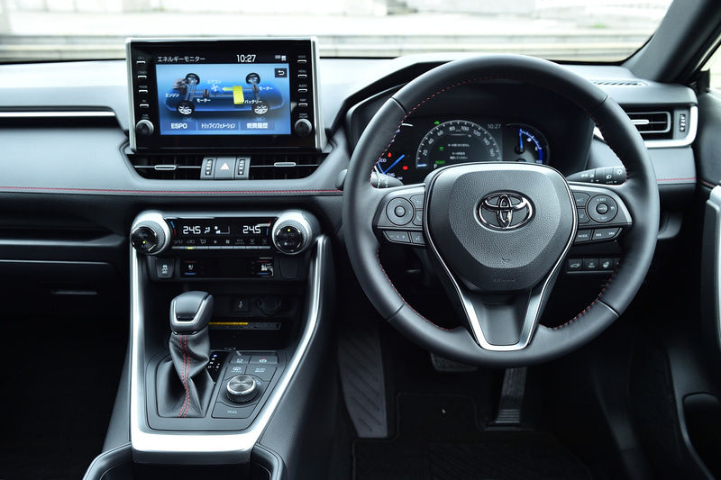 RAV4 PHVの内装