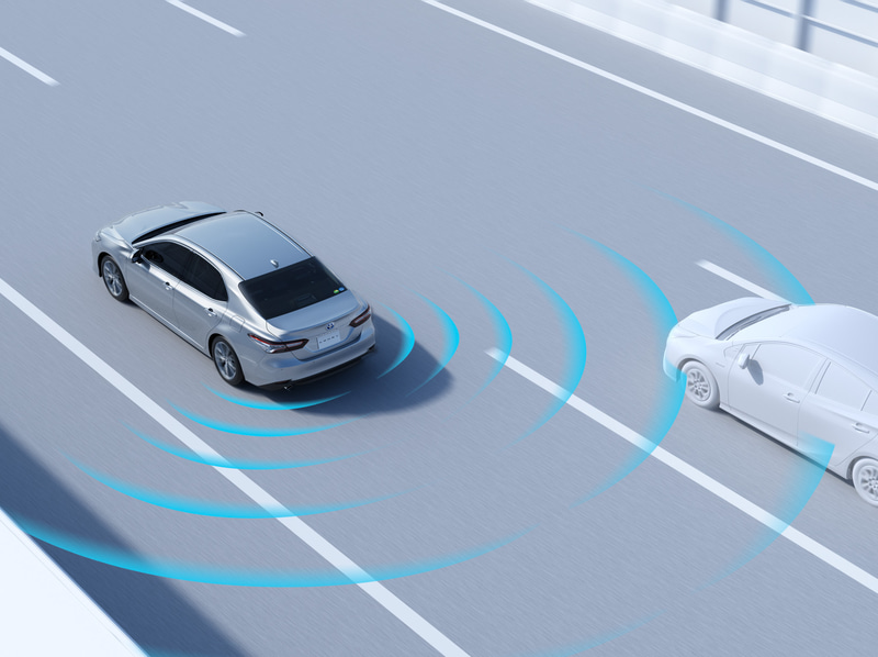 ブラインドスポットモニター＜BSM＞作動イメージ