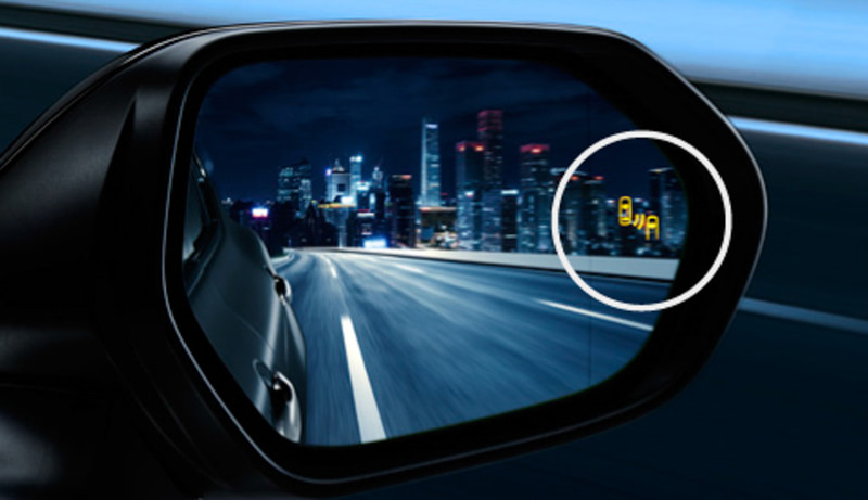 ブラインドスポットモニター＜BSM＞作動イメージ