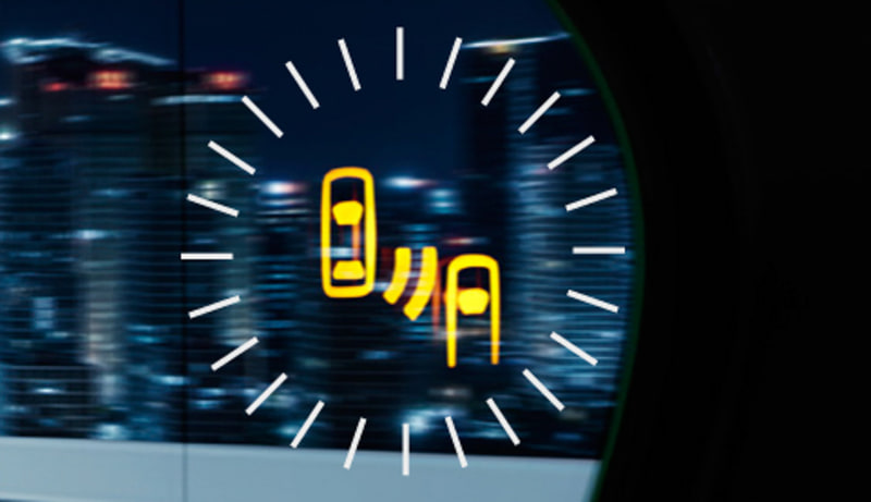 ブラインドスポットモニター＜BSM＞作動イメージ