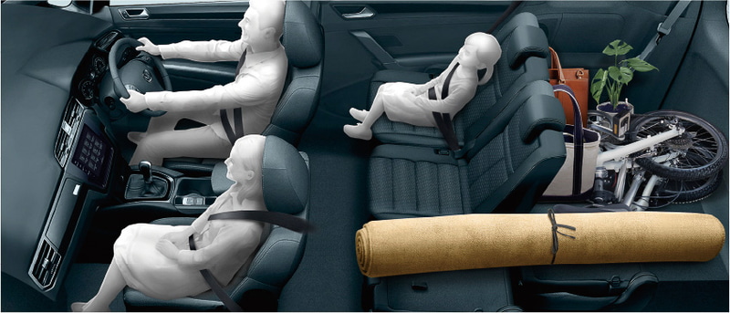 多彩なシートアレンジが可能