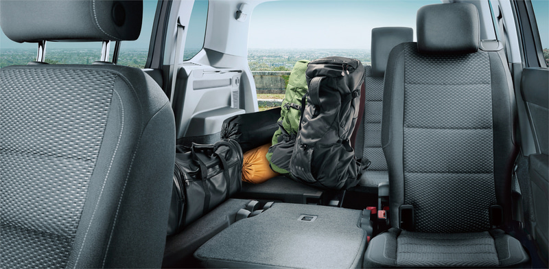 多彩なシートアレンジが可能