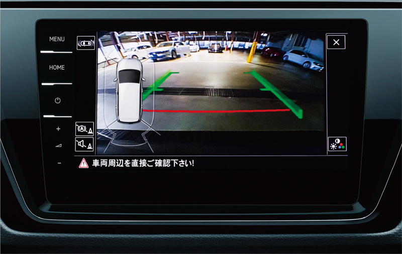 リアビューカメラ“Rear Assist”オプティカル パーキングシステムのイメージ