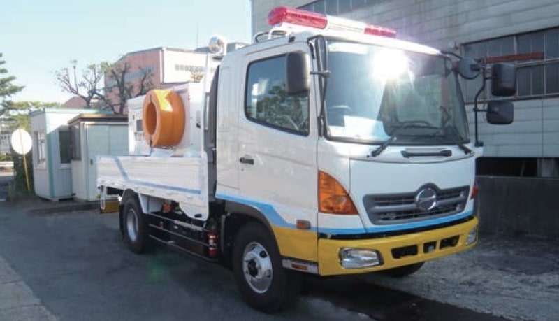 8tクラス：20m<sup>3</sup>ポンプ車（10m<sup>3</sup>高揚程兼用）