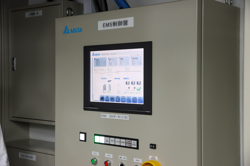 EMS制御盤もデルタ電子製