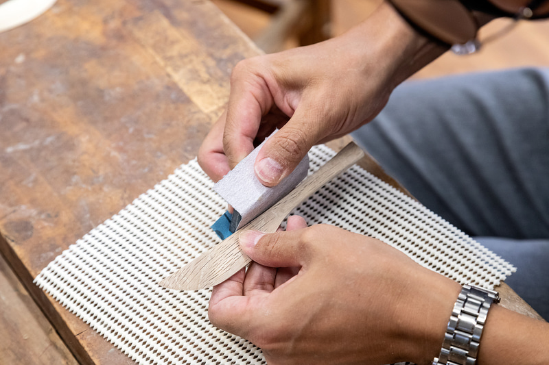 バターナイフの製作にも挑戦