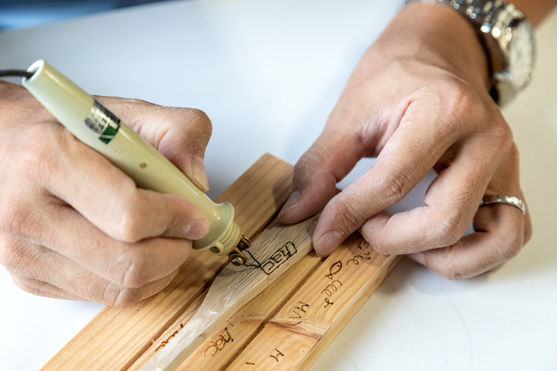 バターナイフの製作にも挑戦