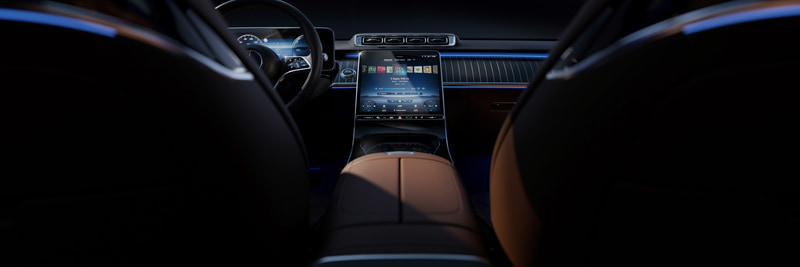 新型Sクラスのインテリア