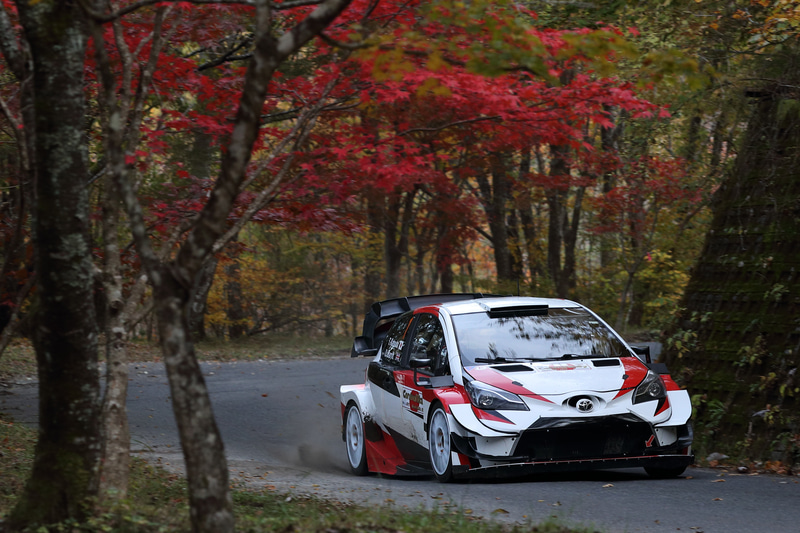 セントラルラリーでは紅葉の美しい日本的な風景も見られました。ラリージャパンでもぜひ見てみたいものです