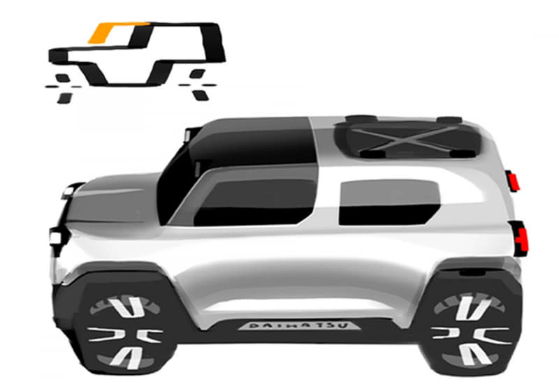 外形アイデア①（ダイハツ提供）