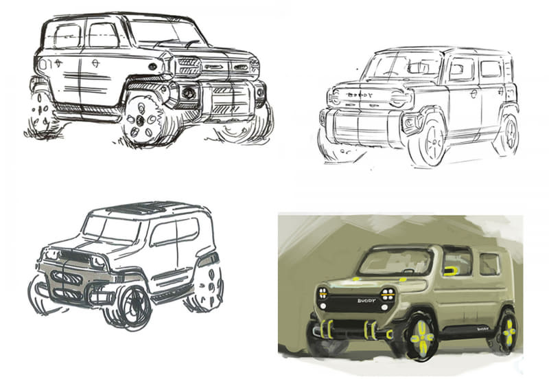 外形アイデア⑤（ダイハツ提供）