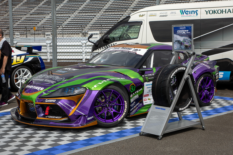 エヴァRT初号機/トヨタ GRスープラ/グラムライツ 57FXZ（スペシャルカラー）