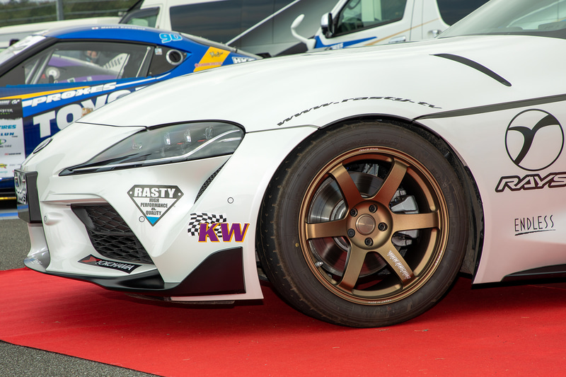 ラスティ/トヨタ GRスープラ/ボルクレーシング TE37SAGA