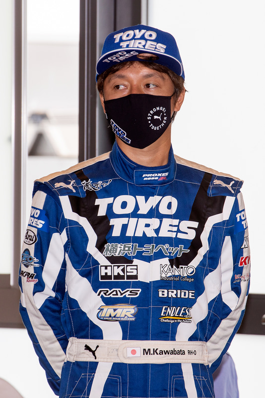 TOYO TIRE GRスープラドライバーの川畑真人選手