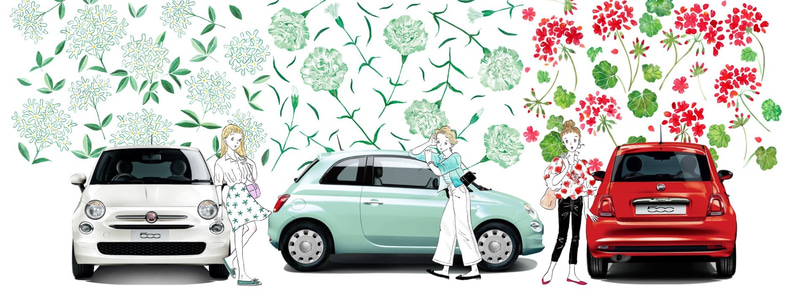 Webサイトにも人気イラストレーター伊吹春香氏の描き下ろしたイラストが採用されている