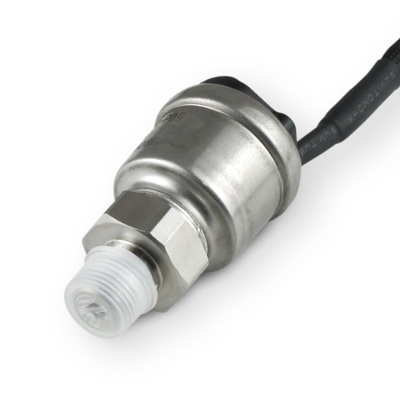 センサータイプにはそれぞれ専用のセンサーが付属する。写真左から温度、油圧、ブーストセンサー