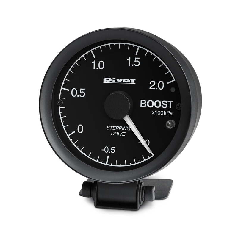 ブラックのベゼルにホワイトの文字盤