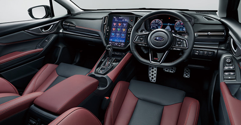 新型レヴォーグ STI Sport EXのインテリア