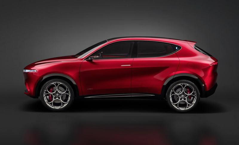 コンパクトSUVのコンセプトカーとして発表された、アルファ ロメオ初のPHVモデル「トナーレ（Tonale）」