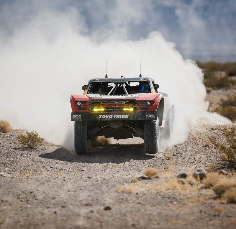 ブライス・メンジス選手が駆るMenzies AWD Trophy Truck built by Huseman
