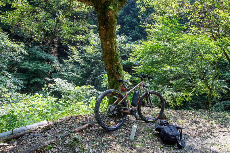体力的にきつくなり1度目の小休止。この段階ではまだ多少の余裕があった