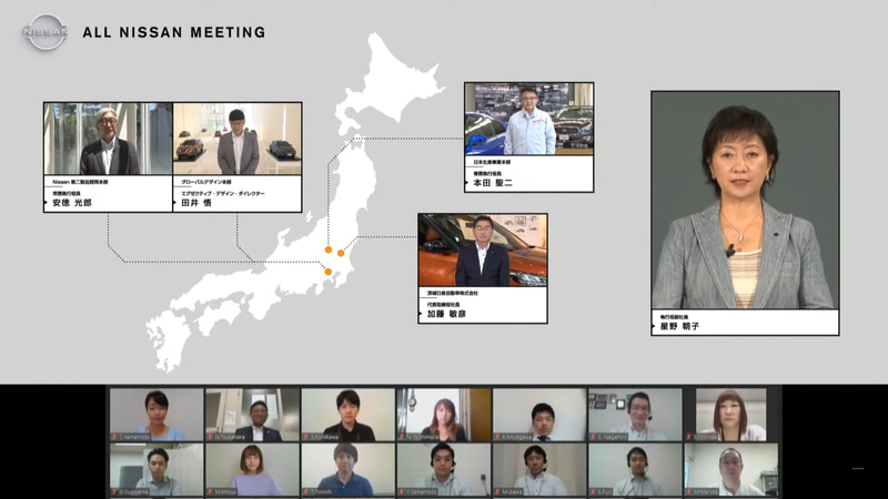 各分野のリーダーだけでなく、一般社員の代表も参加し、コミュニケーションの場も設けられた