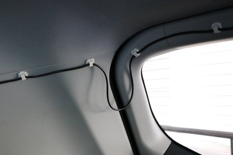 リアゲートを閉じたときの状態