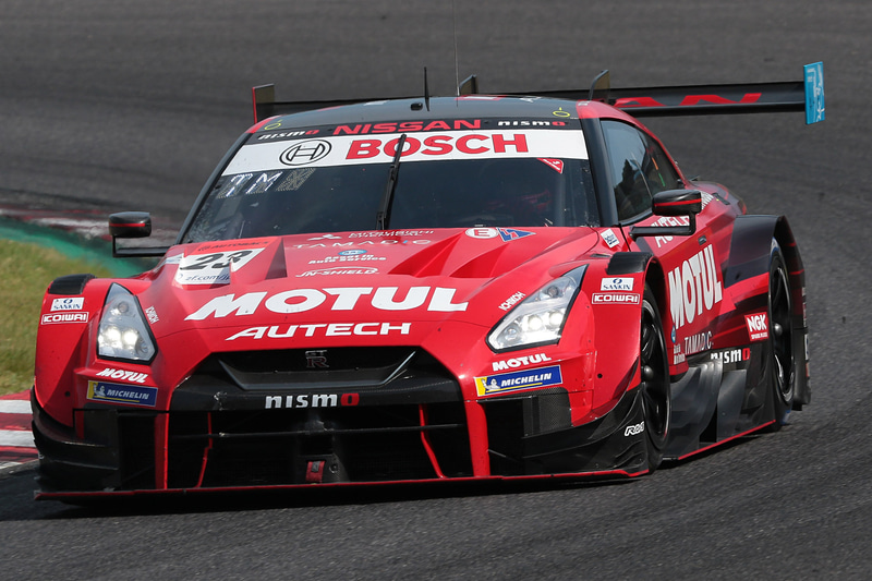 SUPER GT第3戦 鈴鹿を優勝した23号車 MOTUL AUTECH GT-R（松田次生/ロニー・クインタレッリ組、MI）