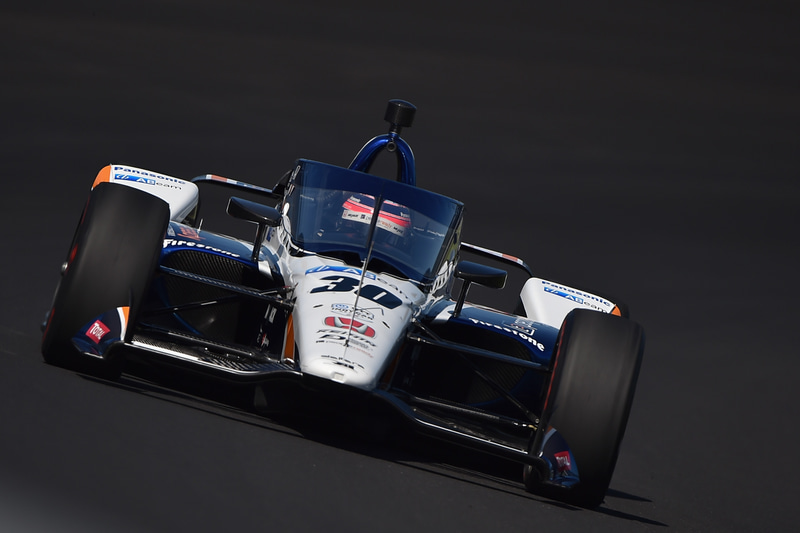 2020年のインディ500、日本人初のフロントローである自己ベストの予選3位からスタートする佐藤琢磨選手