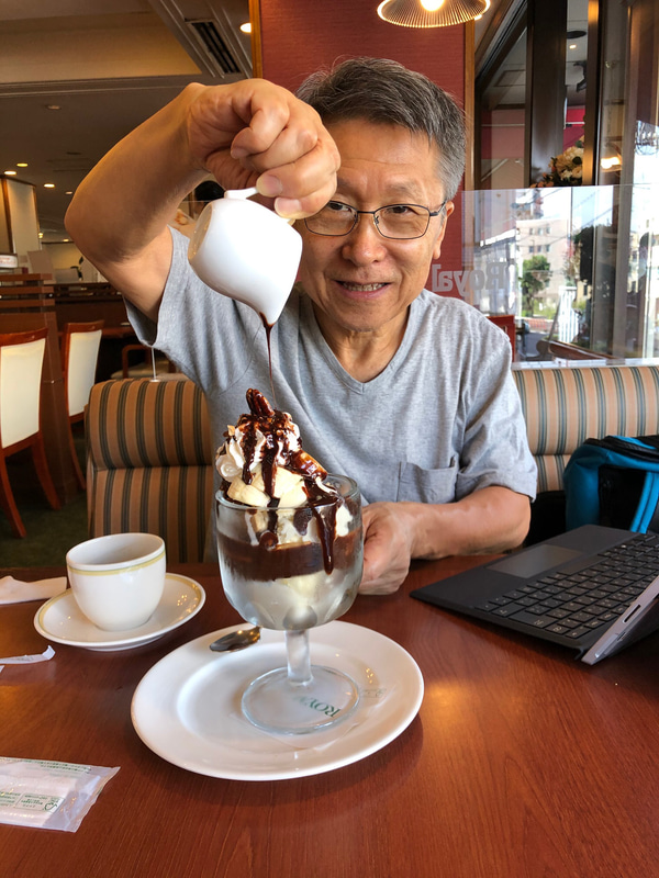 「第104回インディ500」の解説を行なう松田秀士氏