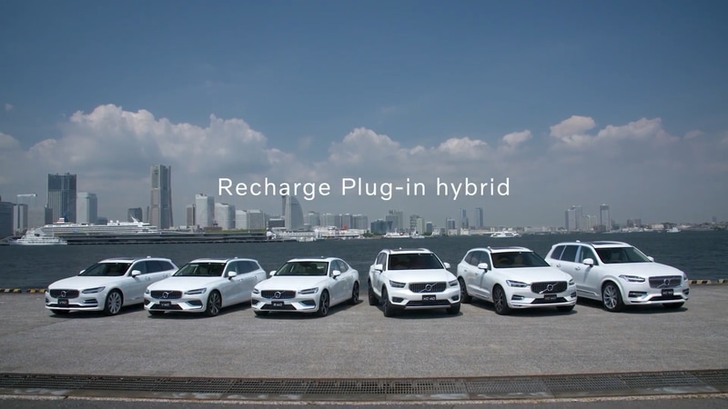 左から「V90」「V60」「S60」「XC40」「XC60」「XC90」