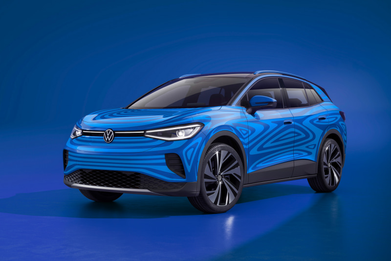 2020年3月に公開されたID.4のプロトタイプ