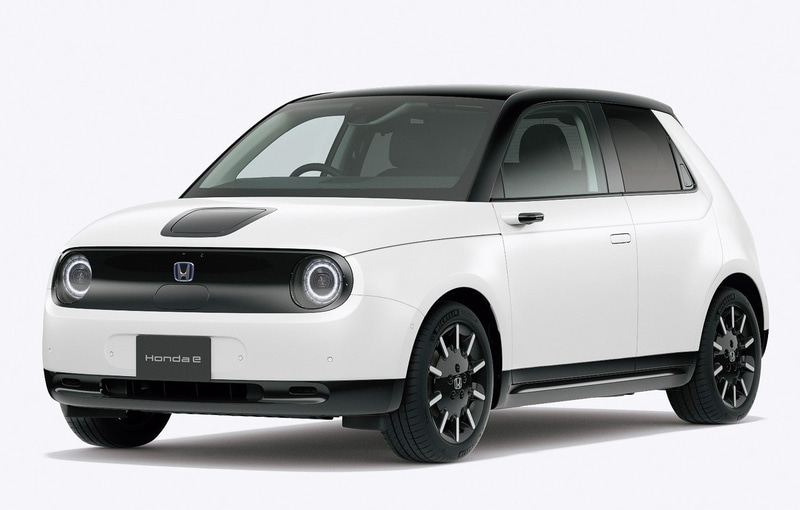 10月30日発売のHonda e。写真はAdvanceグレード