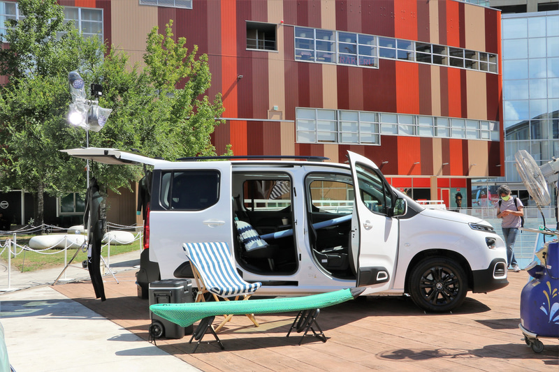 会場では新型ベルランゴを持つ生活のワクワク感が感じられる展示が行なわれているので、気になる方はぜひ足を運んでみてほしい