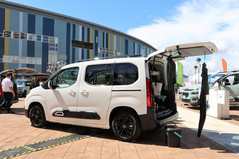 会場では新型ベルランゴを持つ生活のワクワク感が感じられる展示が行なわれているので、気になる方はぜひ足を運んでみてほしい