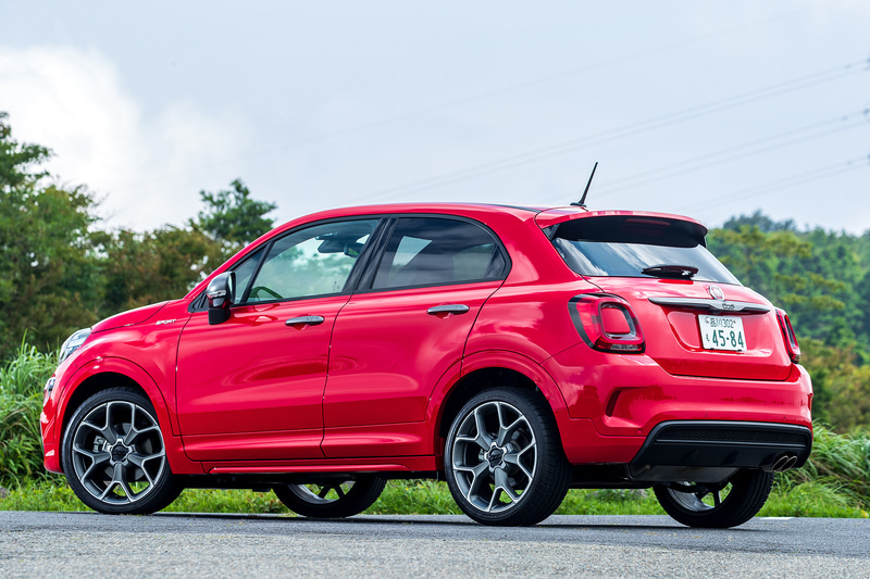 500X スポーツのリア