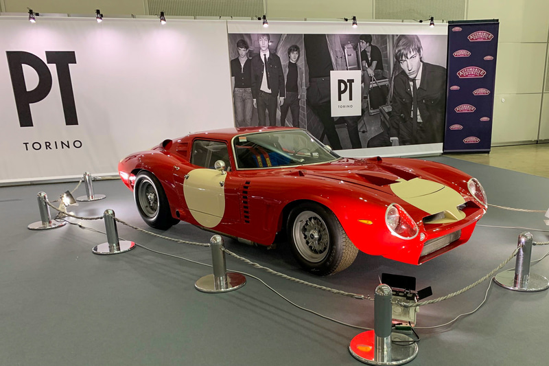 イソ・グリフォ A3/C。初めて見た！　長い年月と実戦を経てかなりくたびれていたが、それだけ歴史の重みを感じる