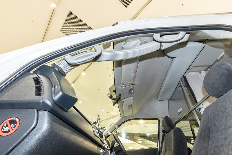 エアコン吹き出し口を利用したベンチレーションシステム