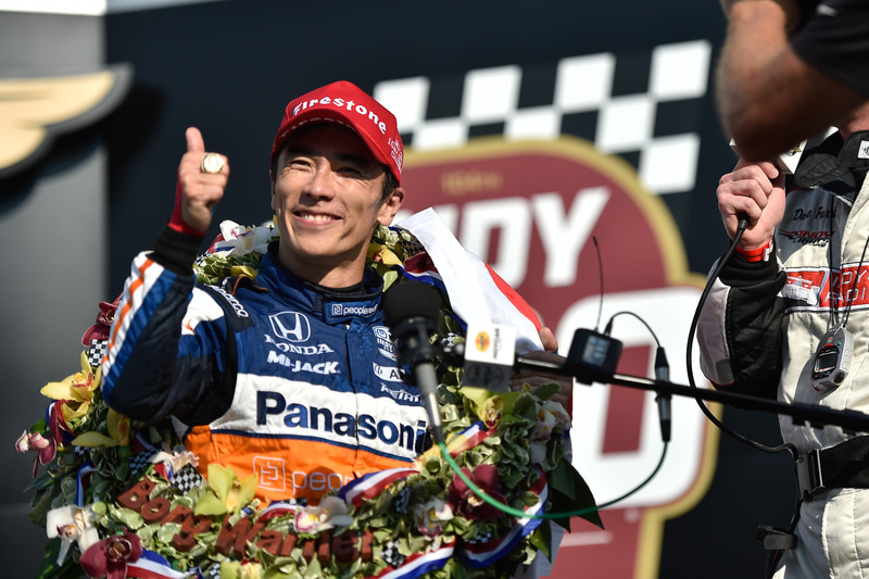 インディ500を2度制覇した佐藤琢磨選手