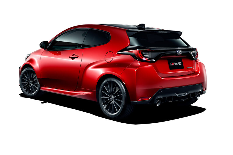 GRヤリス RZ（エモーショナルレッドII）