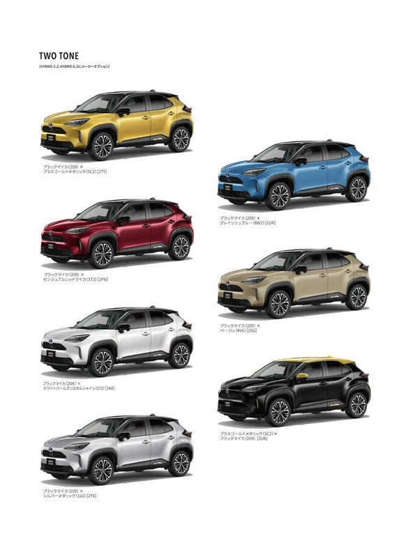 ボディカラー（ツートーン）