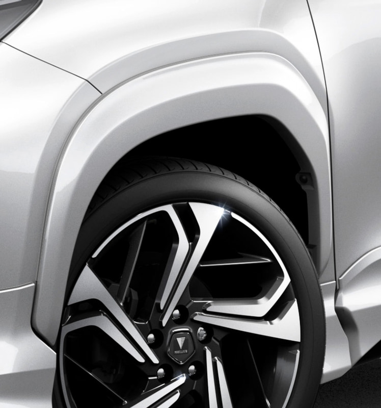 カラードフェンダー　価格10万4500円（塗装済）/9万3500円（未塗装）