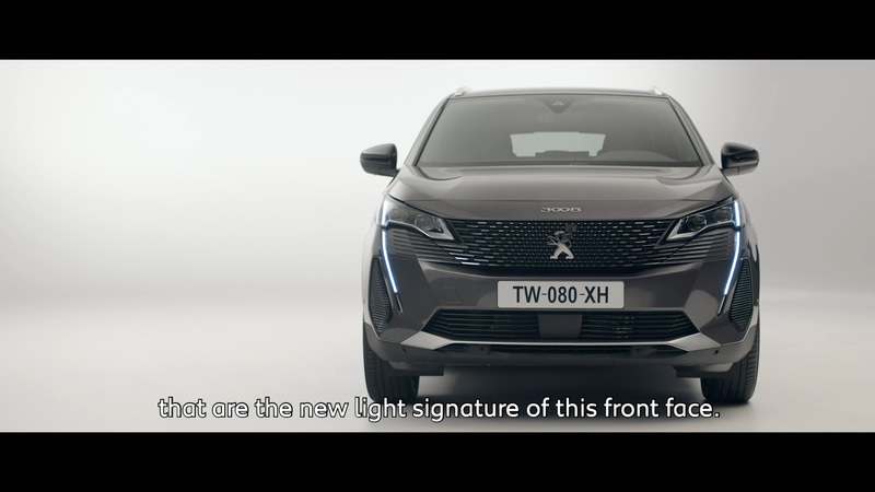 新型3008のエクステリアデザイン