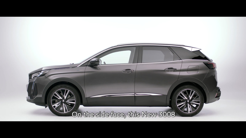 新型3008のエクステリアデザイン