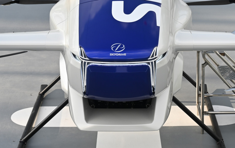 SD-03のヘッドライト部分