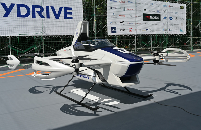 スカイドライブの空飛ぶクルマ「SD-03」