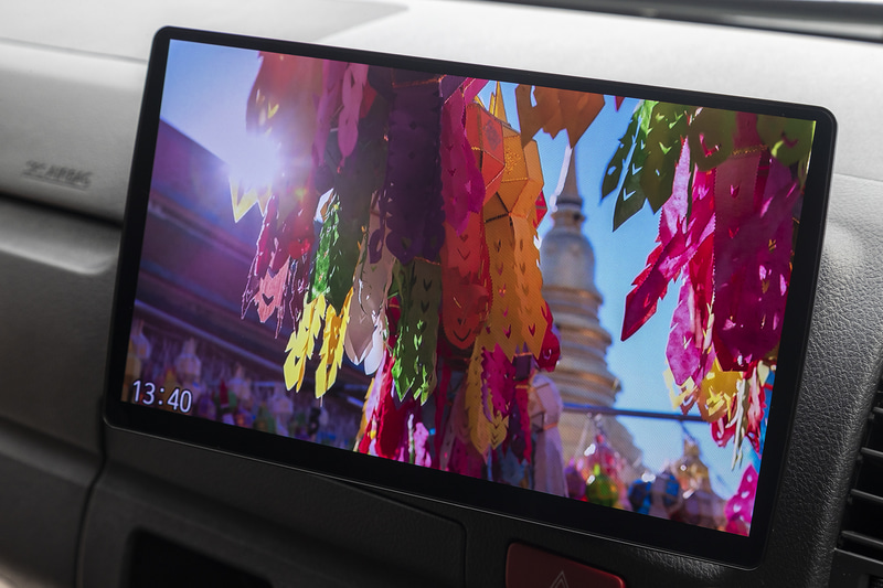 逆光も美しく表現