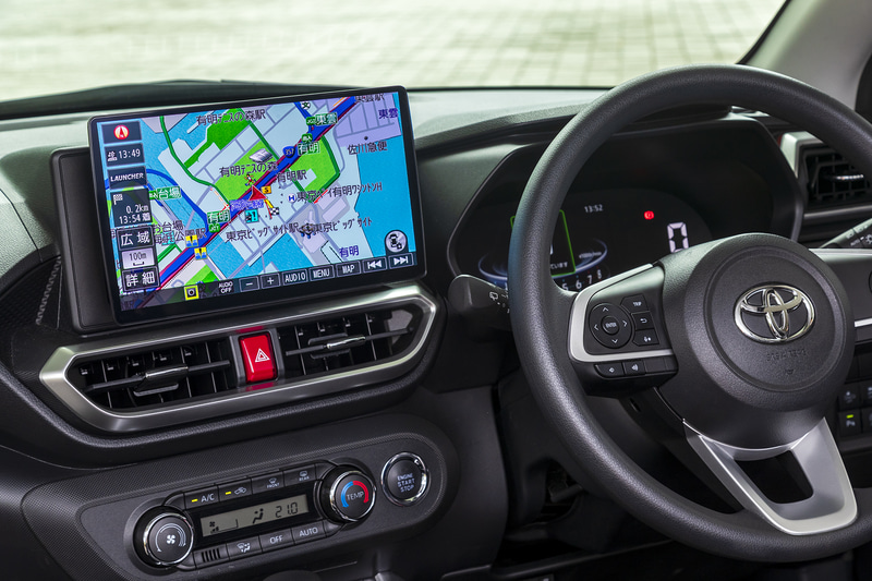 トヨタ「ライズ」に装着